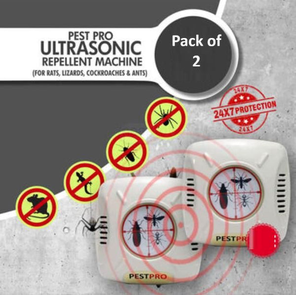 Euro trendz Ultrasonic Repellent Machine (Pack of 2)