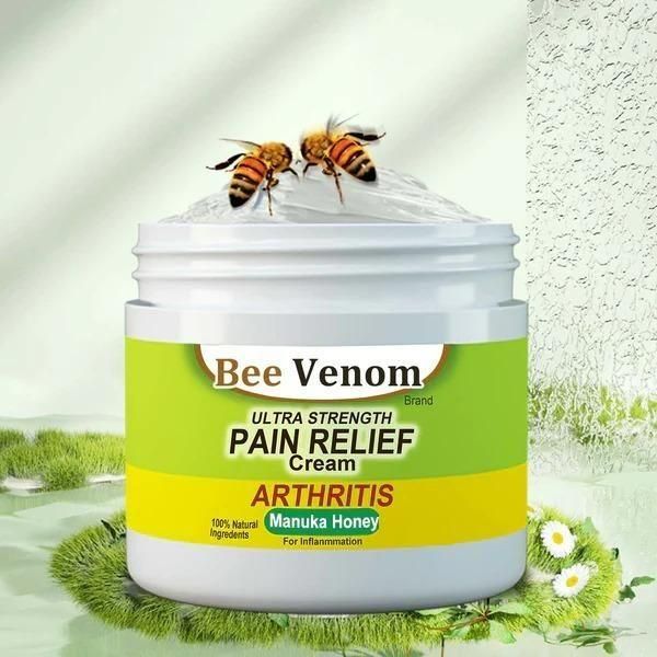 Euro Trendz Bee Venom Ultra Strength Pain Relief Cream (Pack of 2)