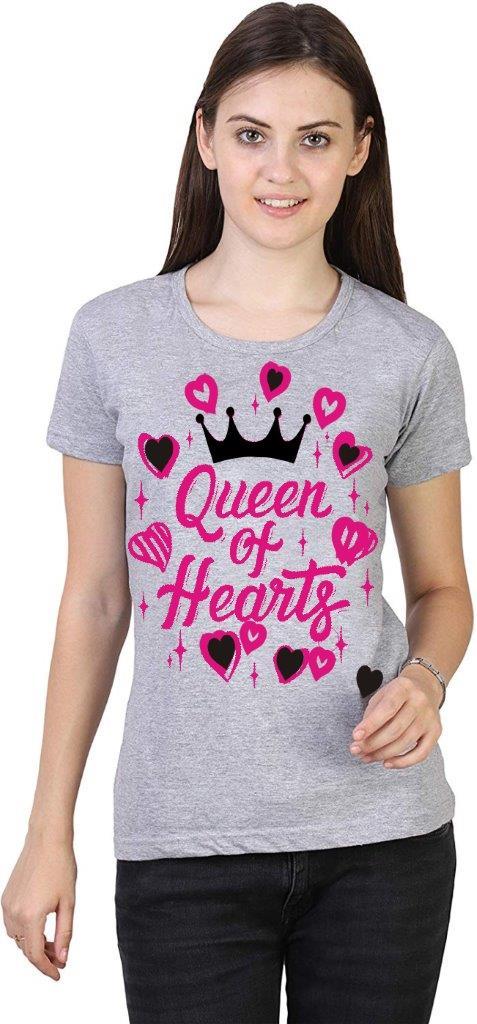 Euro Trendz Women's Cotton Printed T-Shirt