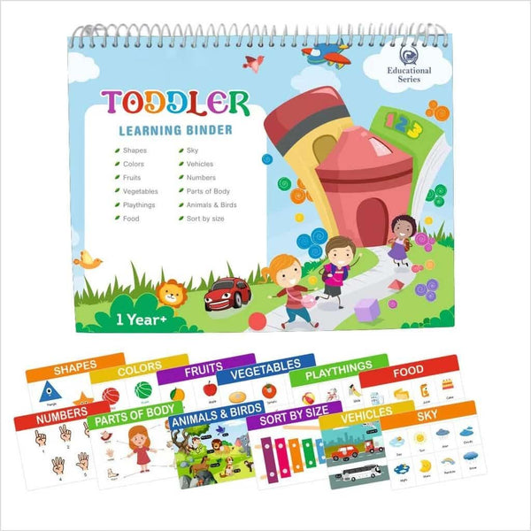 Euro Trendz Toddler Learning Binder