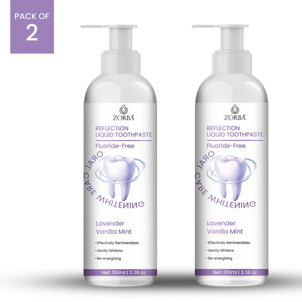 Euro Trendz ZORBA Reflection Liquid Toothpaste 200ml Pack of 2