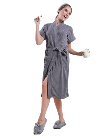 Euro Trendz LacyLook Bathrobes Soft Terry Cotton Bathrobes For Womens And Girls